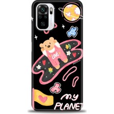 gmotp Xiaomi Redmi Note 10S Kılıf Hd Baskılı Kılıf - My Planet