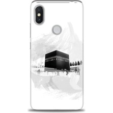 gmotp Xiaomi Redmi Note 6 Pro Kılıf Hd Baskılı Kılıf - Kabe-I Münevvere