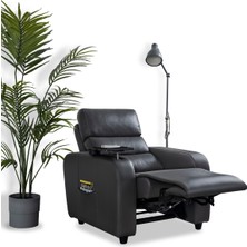 Fitcare Chair Golden Masajlı Tablalı Sinema Koltuk