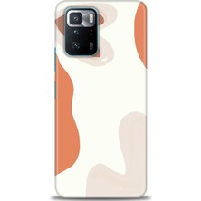 gmotp Xiaomi Poco X3 Gt Kılıf Hd Baskılı Kılıf - Kahve Kalp