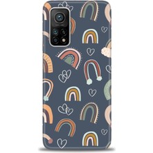 gmotp Xiaomi Mi 10T Pro Kılıf Hd Baskılı Kılıf - Gökyüzü Kalp