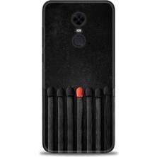 gmotp Xiaomi Redmi 5 Plus Kılıf Hd Baskılı Kılıf - Kibrit Çöpleri