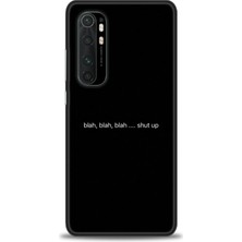 gmotp Xiaomi Mi Note 10 Lite Kılıf Hd Baskılı Kılıf - Shut Up