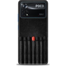 gmotp Xiaomi Poco X4 Pro 5g Kılıf Hd Baskılı Kılıf - Kibrit Çöpleri