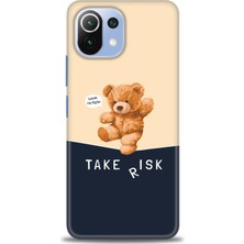 gmotp Xiaomi Mi 11 Lite Kılıf Hd Baskılı Kılıf - Take Risk