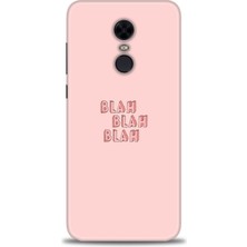 gmotp Xiaomi Redmi 5 Plus Kılıf Hd Baskılı Kılıf - Blah Blah
