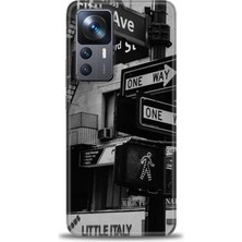 gmotp Xiaomi Mi 12T Kılıf Hd Baskılı Kılıf - One Way