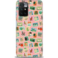 gmotp Xiaomi Redmi 10 Kılıf Hd Baskılı Kılıf - Pullar
