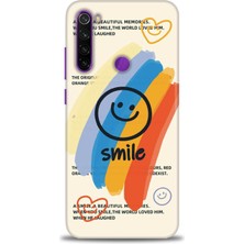 gmotp Xiaomi Redmi Note 8 Kılıf Hd Baskılı Kılıf - Smile