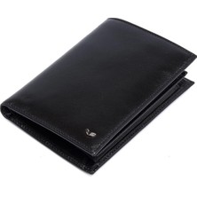 Tergan  Siyah Hakiki Deri Erkek Cüzdan - S1CE00001108-B06