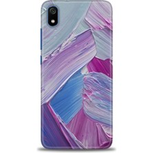 gmotp Xiaomi Redmi 7A Kılıf Hd Baskılı Kılıf - Purple