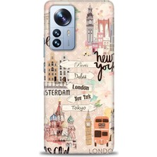 gmotp Xiaomi Mi 12 Pro Kılıf Hd Baskılı Kılıf - Berlin Set