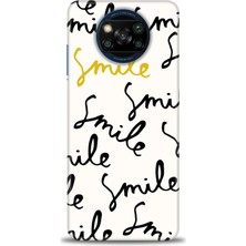 gmotp Xiaomi Poco X3 Nfc Kılıf Hd Baskılı Kılıf - S Smile