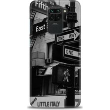gmotp Xiaomi Redmi Note 9 Kılıf Hd Baskılı Kılıf - One Way