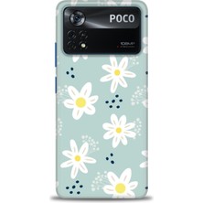 gmotp Xiaomi Poco X4 Pro 5g Kılıf Hd Baskılı Kılıf - Papatyalar