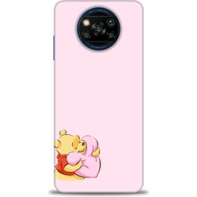 gmotp Xiaomi Poco X3 Nfc Kılıf Hd Baskılı Kılıf - Winnie The Pooh Kalpli