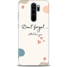 gmotp Xiaomi Redmi Note 8 Pro Kılıf Hd Baskılı Kılıf - Fragile