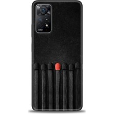 gmotp Xiaomi Redmi Note 11 Pro Kılıf Hd Baskılı Kılıf - Kibrit Çöpleri