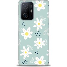 gmotp Xiaomi Mi 11T Pro Kılıf Hd Baskılı Kılıf - Papatyalar