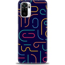gmotp Xiaomi Poco M5S Kılıf Hd Baskılı Kılıf - Renkli Çubuklar