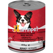 Altinpet Sığır Etli Yaş Yetişkin Köpek Maması 415Gr x 6 Adet