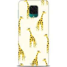 gmotp Xiaomi Redmi Note 9 Pro Kılıf Hd Baskılı Kılıf - Zürafa