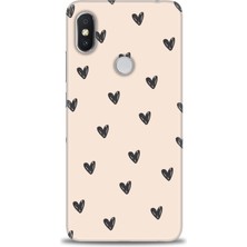 gmotp Xiaomi Redmi Note 6 Pro Kılıf Hd Baskılı Kılıf - Minik Kalpler