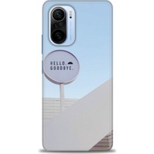 gmotp Xiaomi Redmi K40 Kılıf Hd Baskılı Kılıf - Hello Goodbye