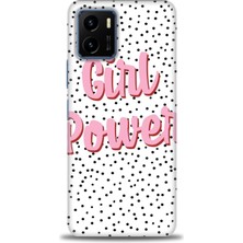 gmotp Vivo Y21 Kılıf Hd Baskılı - Girl Power