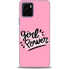 gmotp Vivo Y15S Kılıf Hd Baskılı - Girll Power