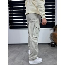 We Fabrica Baggy Kargo Pantolon Gri