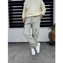 We Fabrica Baggy Kargo Pantolon Gri