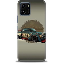 gmotp Vivo Y33S Kılıf Hd Baskılı - Klasik Araba