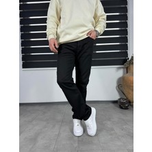 Siyah Düz Baggy Pantolon