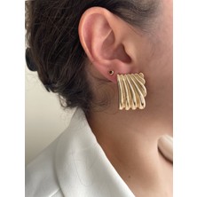 Vanitas İstanbul Poesıa Gold Özel Seri Küpe