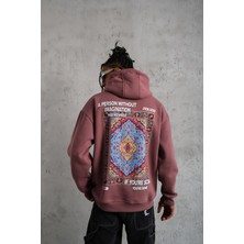 We Fabrica Baskılı Sweatshirt Gül Kurusu