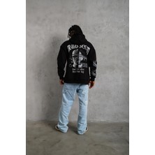 We Fabrica Travis Baskılı Sweatshirt Siyah