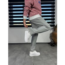 We Fabrica Lastikli Fit Baggy Pantolon Gri