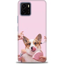 gmotp Vivo Y32 Kılıf Hd Baskılı - Sevimli Köpek