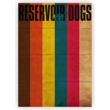 Zinbooz Reservoir Dogs Ahşap Poster 20x29 cm