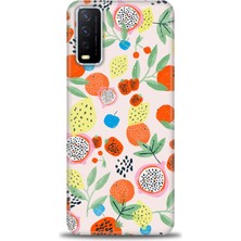gmotp Vivo Y20S Kılıf Hd Baskılı - Ejder Meyvesi