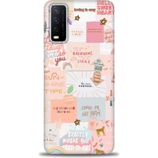 gmotp Vivo Y20S Kılıf Hd Baskılı - Hello Sweat