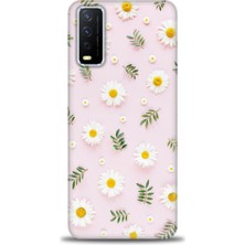gmotp Vivo Y11S Kılıf Hd Baskılı - Papatyalar