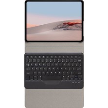 Yuekeda Yuekeda-Microsoft Surface Go 3/2/1 Için Bluetooth Klavye Deri Kılıfı (Yurt Dışından)