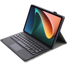 YUEKEDA AN05-A Touch Bluetooth Klavye Pu Kılıfı Xiaomi Pad 5 (Yurt Dışından)