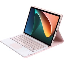 YUEKEDA AN05-A Touch Bluetooth Klavye Pu Kılıfı Xiaomi Pad 5 (Yurt Dışından)