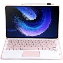 Yuekeda Yuekeda-Xiaomi Pad 6 / Pad 6 Pro Için Dokunmatik Pad ile Deri Kılıf (Yurt Dışından)