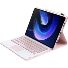 Yuekeda Yuekeda-Xiaomi Pad 6 / Pad 6 Pro Için Dokunmatik Pad ile Deri Kılıf (Yurt Dışından)