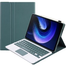 Yuekeda Yuekeda-Xiaomi Pad 6 / Pad 6 Pro Için Dokunmatik Pad ile Deri Kılıf (Yurt Dışından)