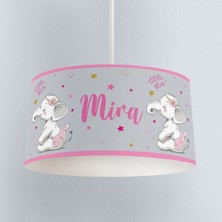 instababyrooms Çocuk Odası Dijital Baskılı Tekli Modern Sarkıt Avize Special Model 0121